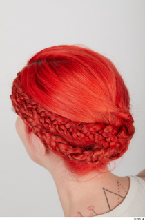 Groom references Lady Winters  003 braided hair head red…